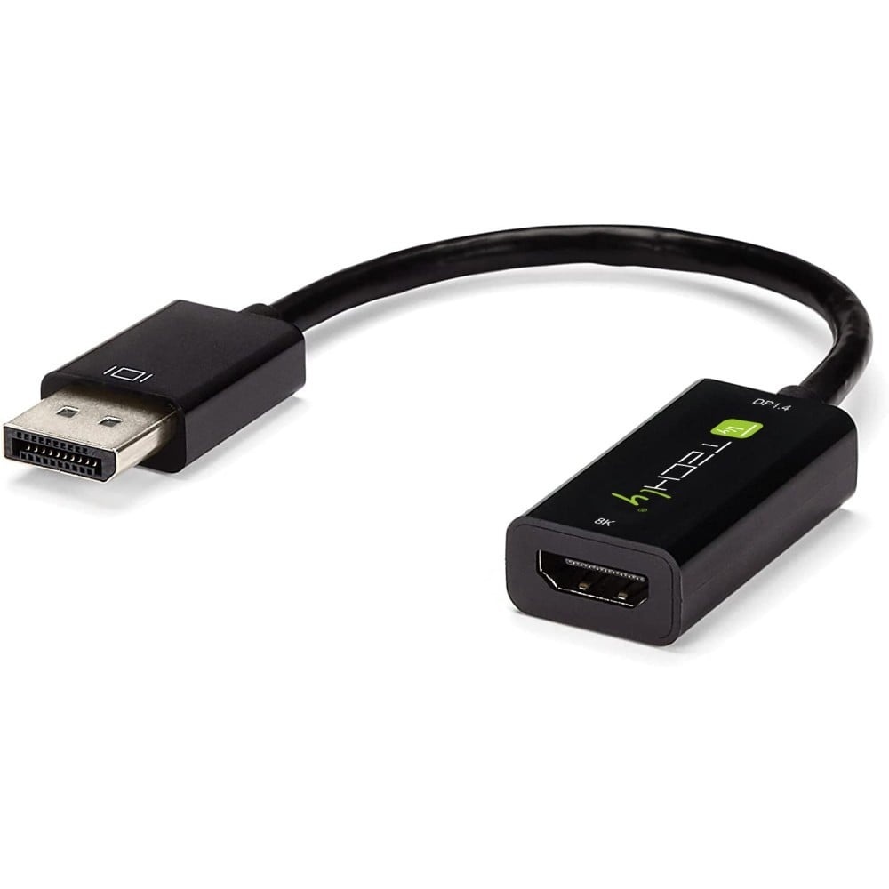 TECHLY Techly IADAP DP-HDMIF8K Adattatore DisplayPort 1.4 DP a HDMI 8K*30Hz M/F - CAVI PER COMPUTER E PERIFERICHE | TecnoCARE.net Sabaudia, Latina, Terracina, San Felice Circeo e Pontinia