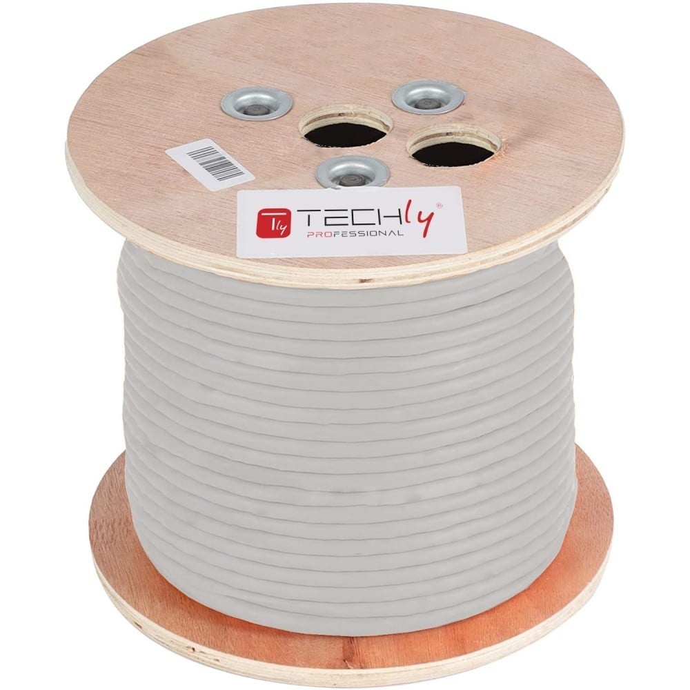 TECHLY Techly ITP-C5F-305-RIS Cavo Cat5e F/UTP LSZH 305m 100% CU Grigio - CAVI PER COMPUTER E PERIFERICHE | TecnoCARE.net Sabaudia, Latina, Terracina, San Felice Circeo e Pontinia