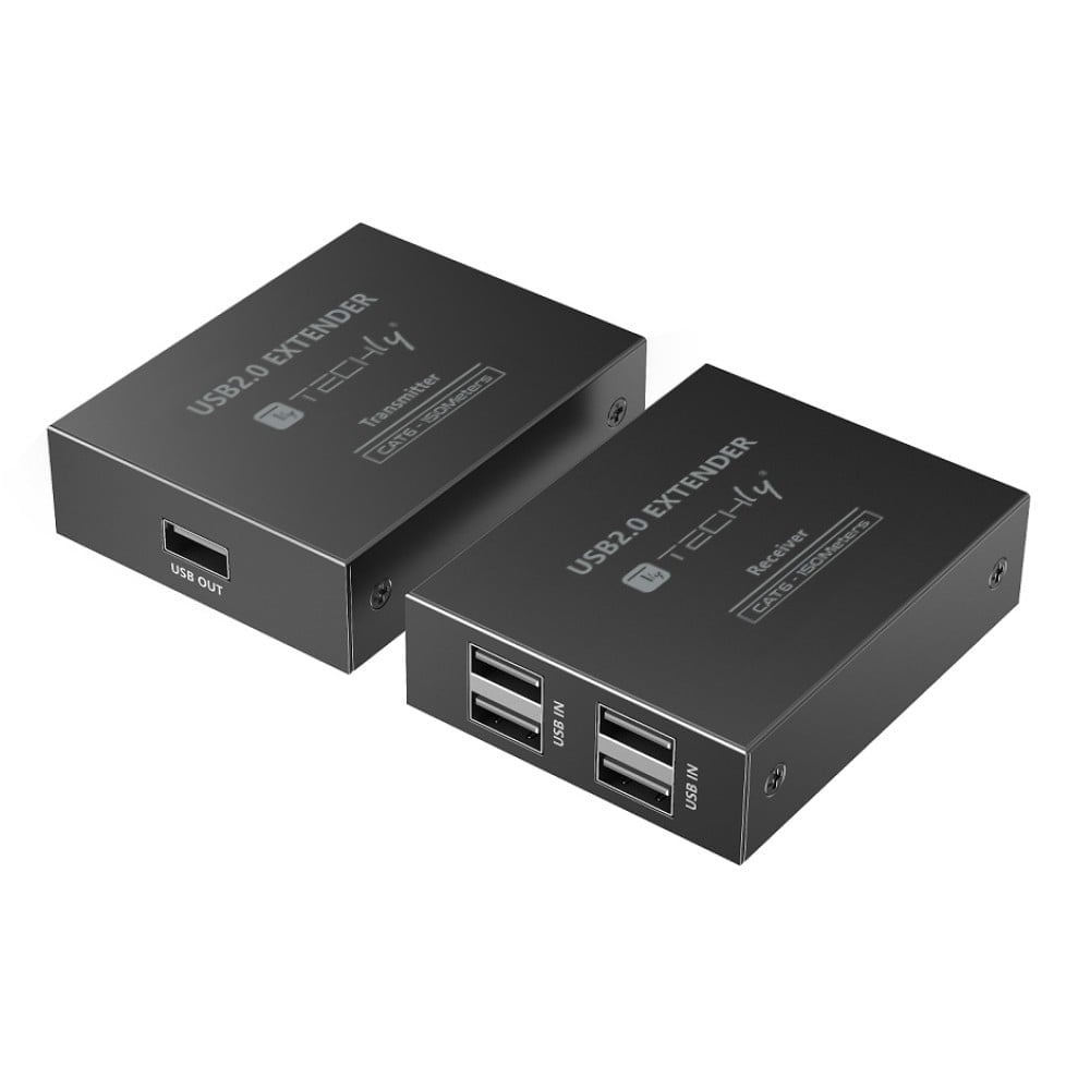 TECHLY Techly IUSB-EXTEND1504P Extender USB/RJ45 150M 4PORT - ELABORAZIONI E DISTRIBUZIONI DEL SEGNALE | TecnoCARE.net Sabaudia, Latina, Terracina, San Felice Circeo e Pontinia