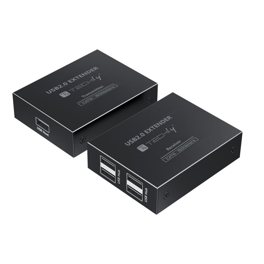 TECHLY Techly IUSB-EXTEND1504P Extender USB/RJ45 150M 4PORT - ELABORAZIONI E DISTRIBUZIONI DEL SEGNALE | TecnoCARE.net Sabaudia, Latina, Terracina, San Felice Circeo e Pontinia