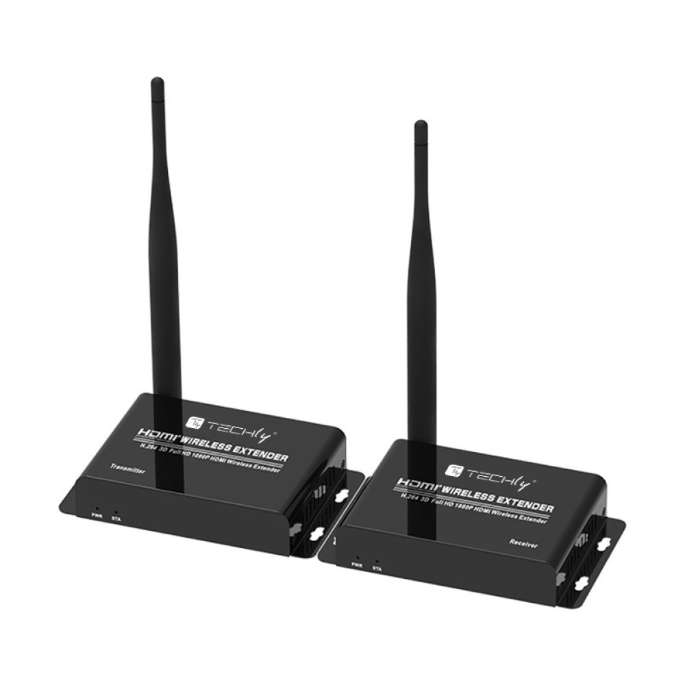 TECHLY Techly IDATA HDMI-WL55 Estensore HDMI Wireless 1.3 1080p60Hz fino a 50m 5.8GHz - ELABORAZIONI E DISTRIBUZIONI DEL SEGNALE | TecnoCARE.net Sabaudia, Latina, Terracina, San Felice Circeo e Pontinia
