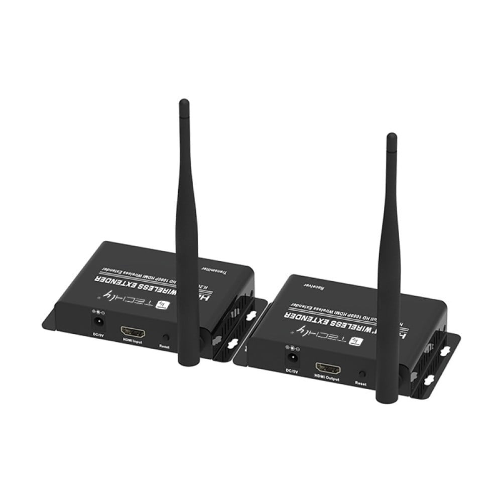 TECHLY Techly IDATA HDMI-WL55 Estensore HDMI Wireless 1.3 1080p60Hz fino a 50m 5.8GHz - ELABORAZIONI E DISTRIBUZIONI DEL SEGNALE | TecnoCARE.net Sabaudia, Latina, Terracina, San Felice Circeo e Pontinia