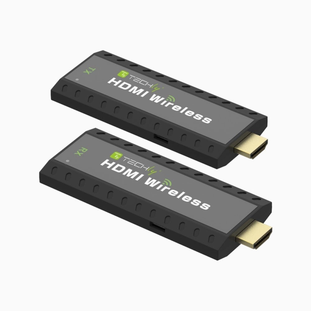 TECHLY Techly IDATA HDMI-WL53 Estensore HDMI Wireless 1.3 1080p60Hz fino a 50m 5.8GHz - ELABORAZIONI E DISTRIBUZIONI DEL SEGNALE | TecnoCARE.net Sabaudia, Latina, Terracina, San Felice Circeo e Pontinia