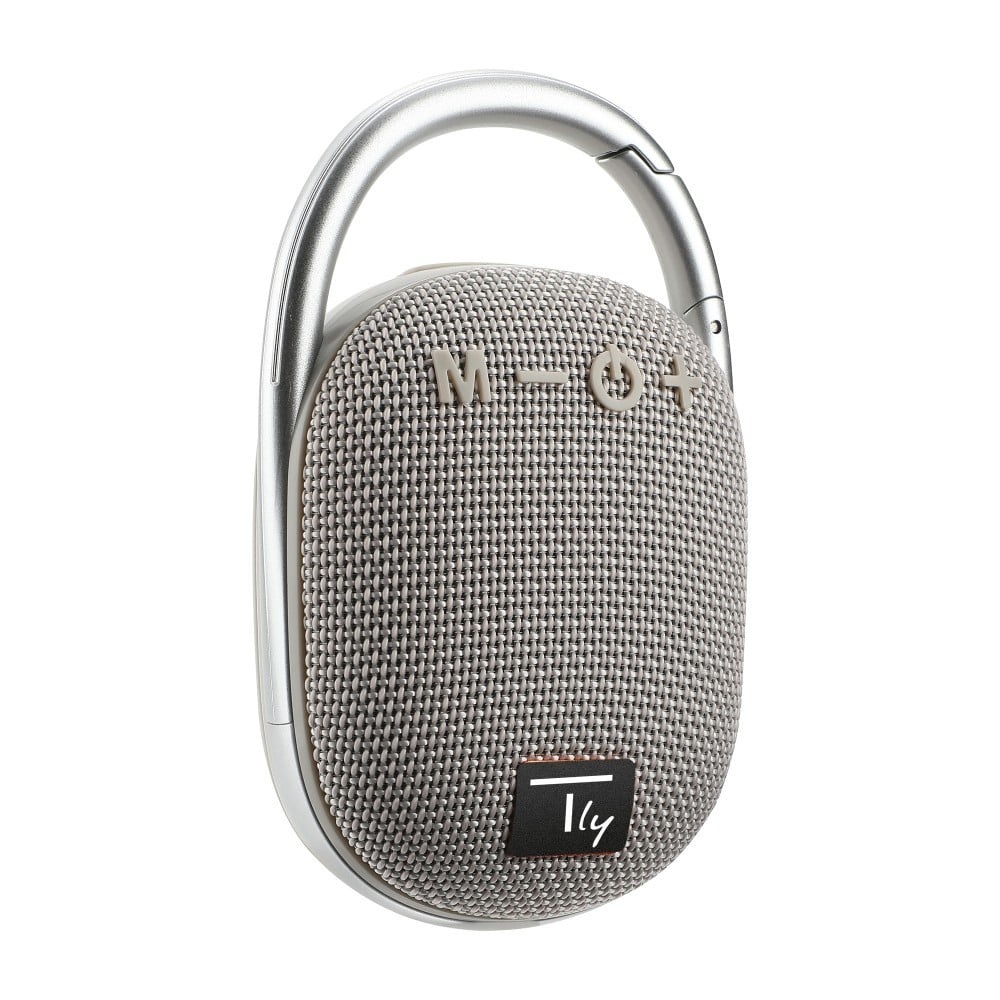 TECHLY Techly ICASBL321GR Altoparlante Bluetooth 5.3, 5W, TWS, LED, USB MicroSD MP3, grigio - AUDIO E CUFFIE PORTATILI | TecnoCARE.net Sabaudia, Latina, Terracina, San Felice Circeo e Pontinia
