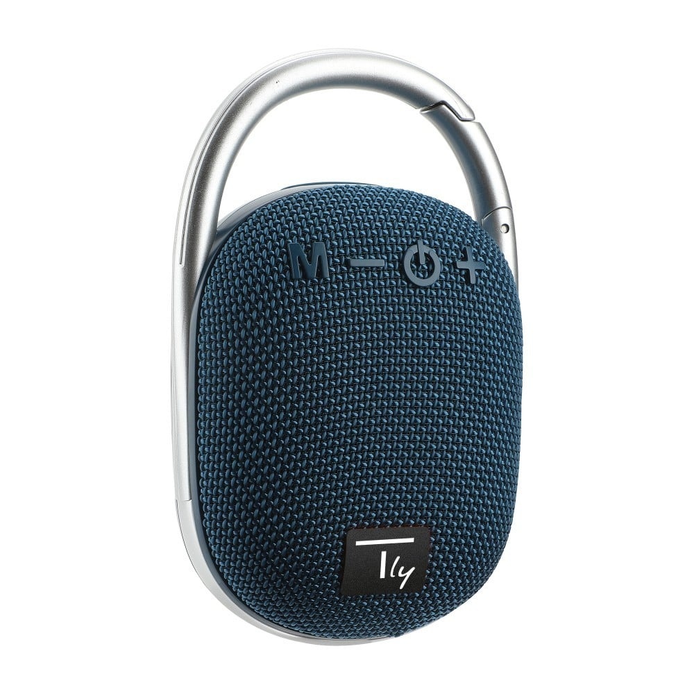 TECHLY Techly ICASBL321BL Altoparlante Bluetooth 5.3, 5W TWS, LED USB MicroSD MP3 Blu - AUDIO E CUFFIE PORTATILI | TecnoCARE.net Sabaudia, Latina, Terracina, San Felice Circeo e Pontinia