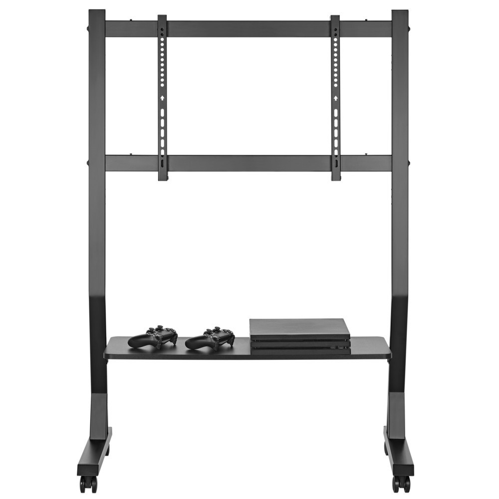 TECHLY Techly ICA-TR325 Supporto TV mobile 45-90” fino a 60kg con ripiano AV regolabile - ACCESSORI ED ELEMENTI PER APPARECCHIATURA AUDIO | TecnoCARE.net Sabaudia, Latina, Terracina, San Felice Circeo e Pontinia