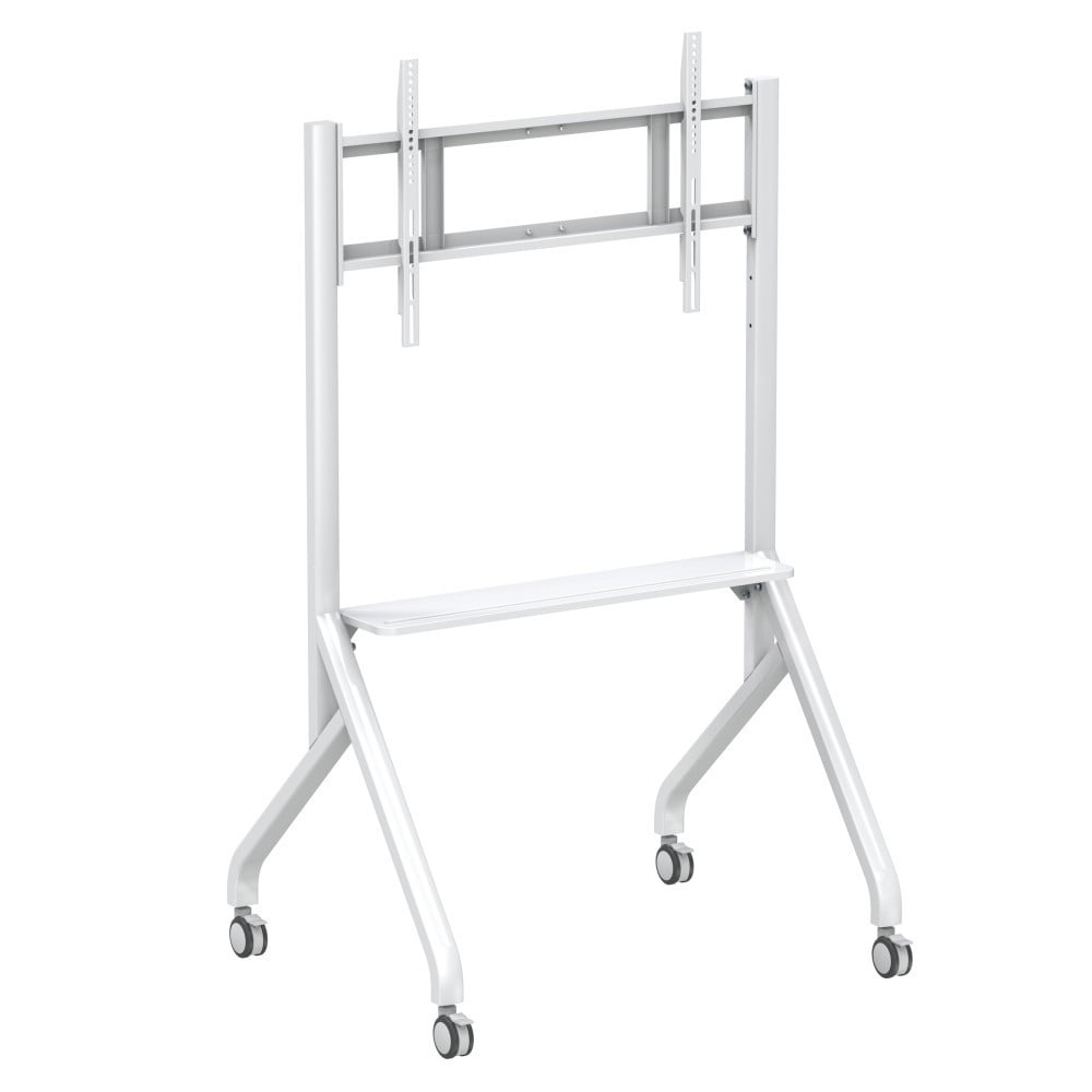 TECHLY Techly ICA-TR53LW Supporto TV mobile 65-100" fino a 100kg con ripiano AV regolabile - ACCESSORI ED ELEMENTI PER APPARECCHIATURA AUDIO | TecnoCARE.net Sabaudia, Latina, Terracina, San Felice Circeo e Pontinia
