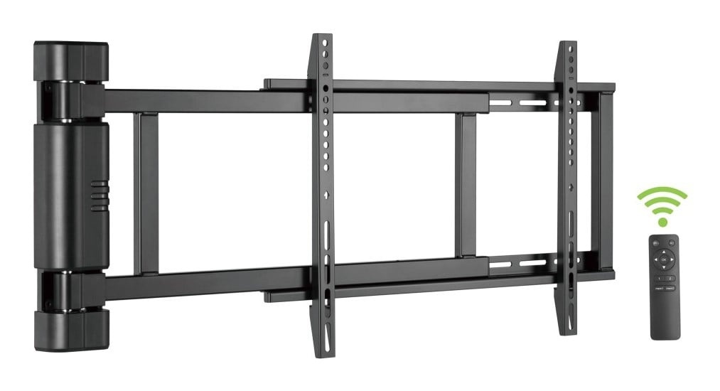 TECHLY Techly ICA-PLB 060M Supporto a muro elettrico per TV 32-75" LED/LCD 50kg con telecomando - ACCESSORI ED ELEMENTI PER APPARECCHIATURA AUDIO | TecnoCARE.net Sabaudia, Latina, Terracina, San Felice Circeo e Pontinia
