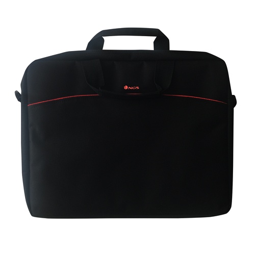 NGS NGS BORSA PER NOTEBOOK UNIVERSALE FINO A 15,6" COLORE ROSSA E NERA - UNA TASCA E UN COMPARTIMENTO PER DOCUMENTI - BORSE PER NOTEBOOK | TecnoCARE.net Sabaudia, Latina, Terracina, San Felice Circeo e Pontinia