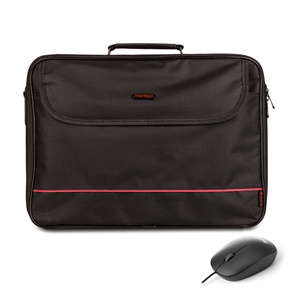 NGS NGS BORSA ORGANIZER NOTEBOOK FINO 16" + MOUSE OTTICO NERO - BORSE PER NOTEBOOK | TecnoCARE.net Sabaudia, Latina, Terracina, San Felice Circeo e Pontinia