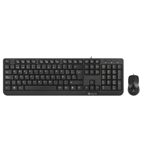 NGS NGS MULTIMEDIA WIRED DESKTOP KIT ITA (MOUSE+TASTIERA) - TASTIERE | TecnoCARE.net Sabaudia, Latina, Terracina, San Felice Circeo e Pontinia