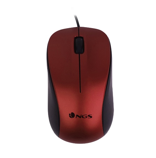 NGS NGS MOUSE OTTICO 1200 DPI CON FILO ROSSO - MOUSE | TecnoCARE.net Sabaudia, Latina, Terracina, San Felice Circeo e Pontinia