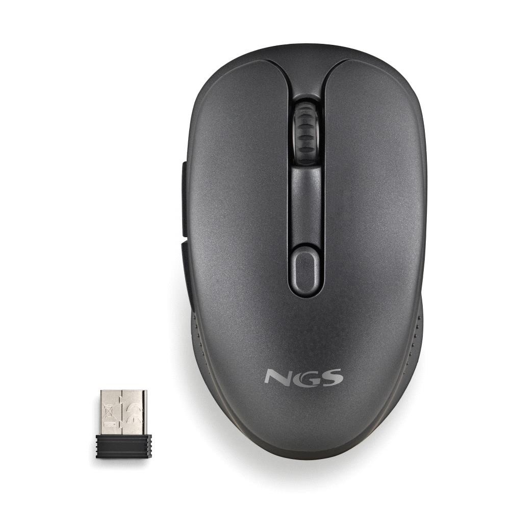 NGS NGS MOUSE EVO RUST BLACK WIRELESS RECHARGEABLE MICES - MOUSE | TecnoCARE.net Sabaudia, Latina, Terracina, San Felice Circeo e Pontinia