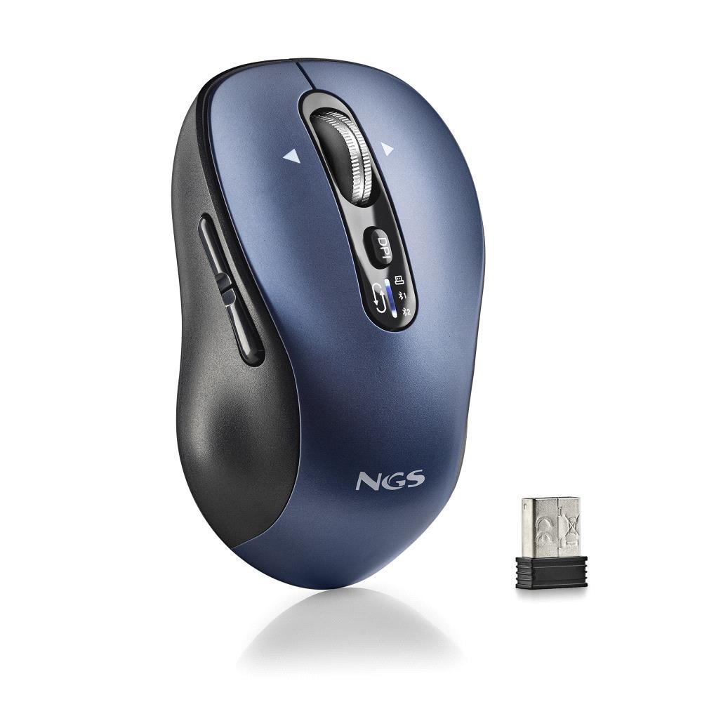 NGS NGS MOUSE CONNESSIONE 2,4 GHz + BLUETOOTH 5.1, 6 PULSANTI, RIC USB C - MOUSE | TecnoCARE.net Sabaudia, Latina, Terracina, San Felice Circeo e Pontinia