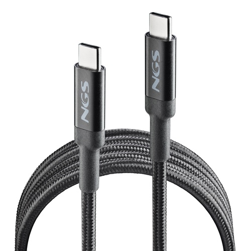 NGS NGS CAVO DI RICARICA RAPIDA FINO A  100W, DA USB C A USB C, LUNGHEZZA 2 M - CAVI USB | TecnoCARE.net Sabaudia, Latina, Terracina, San Felice Circeo e Pontinia