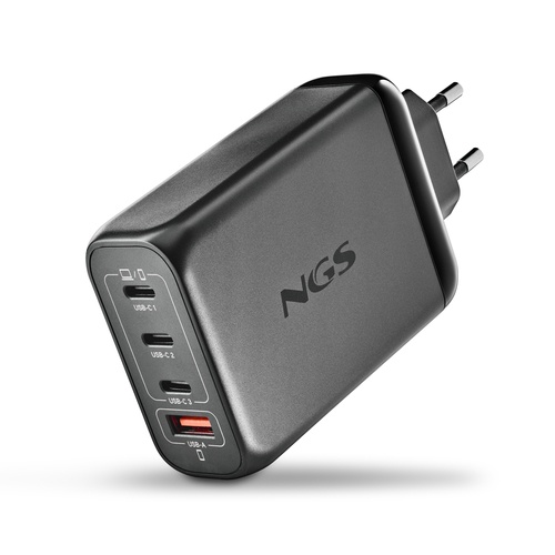NGS NGS BUD 140W: caricatore da parete GaN universale da 140W con 4 porte: 3 USB-C+1 USB-A. Ricarica rap - CARICABATTERIE | TecnoCARE.net Sabaudia, Latina, Terracina, San Felice Circeo e Pontinia