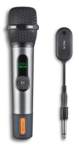 NGS NGS MICROFONO DINAMICO SENZA FILO 2.4 GHZ - CUFFIE E MICROFONI | TecnoCARE.net Sabaudia, Latina, Terracina, San Felice Circeo e Pontinia