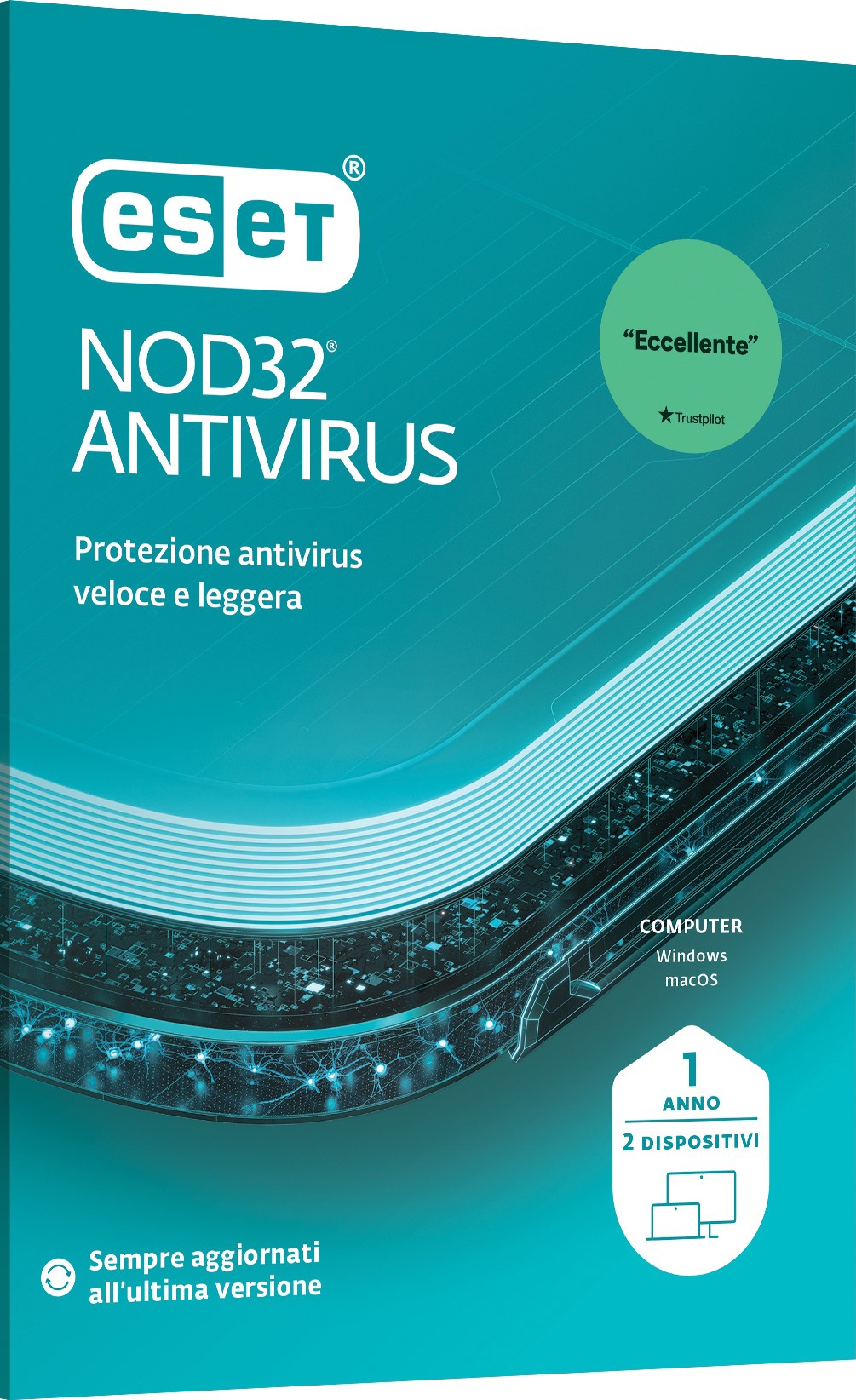 ESET ESET NOD32 ANTIVIRUS RINNOVO - ANTIVIRUS | TecnoCARE.net Sabaudia, Latina, Terracina, San Felice Circeo e Pontinia