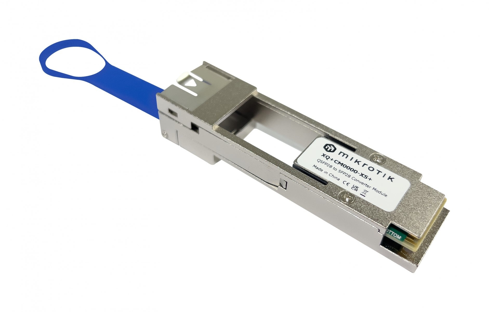 MIKROTIK Mikrotik XQ+CM0000-XS+ adattatore di fibra ottica QSFP 1 pz Argento - CAVI PER COMPUTER E PERIFERICHE | TecnoCARE.net Sabaudia, Latina, Terracina, San Felice Circeo e Pontinia