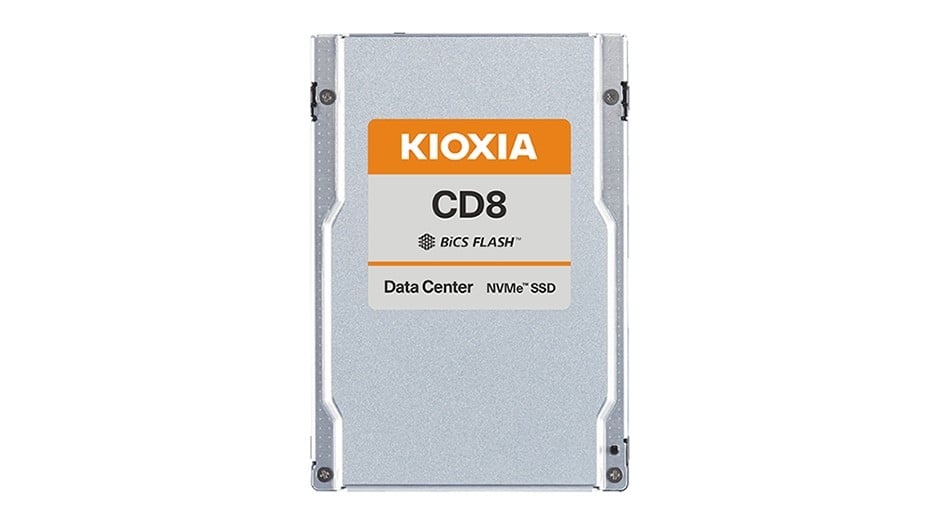 KIOXIA Kioxia SSD CD8-V 12.8TB U.2 (15mm) NVMe Gen4 Mix Use DWPD 3 | KCD81VUG12T8 - SUPPORTI PER LA MEMORIZZAZIONE | TecnoCARE.net Sabaudia, Latina, Terracina, San Felice Circeo e Pontinia