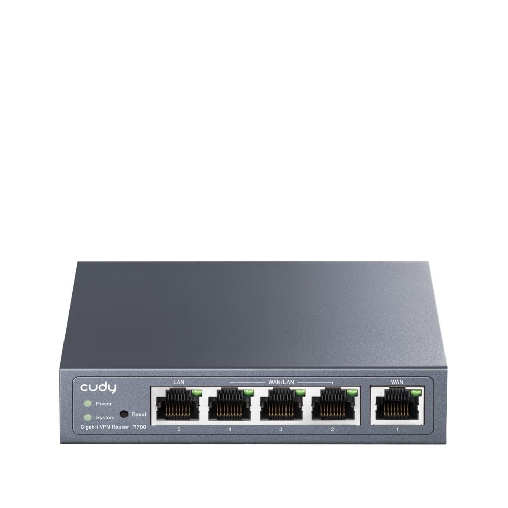 CUDY Cudy Gigabit Multi-WAN VPN Router router cablato Fast Ethernet, Gigabit Ethernet Grigio - RETI | TecnoCARE.net Sabaudia, Latina, Terracina, San Felice Circeo e Pontinia