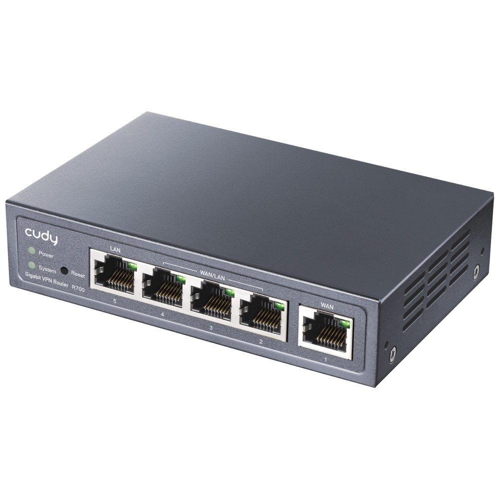CUDY Cudy Gigabit Multi-WAN VPN Router router cablato Fast Ethernet, Gigabit Ethernet Grigio - RETI | TecnoCARE.net Sabaudia, Latina, Terracina, San Felice Circeo e Pontinia