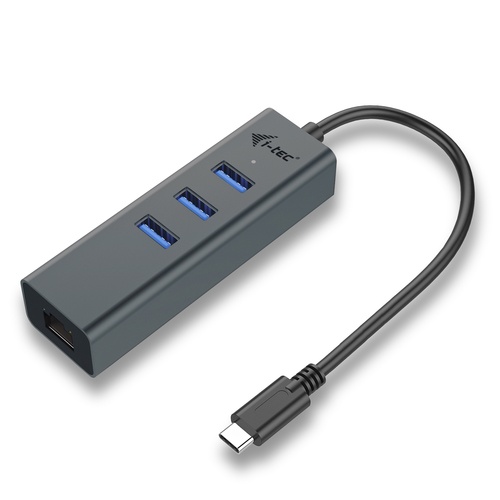 I-TEC I-TEC CAVO USB-C METAL HUB 3 PORT+GIGABIT ETHERNET ADAPTER - CAVI USB | TecnoCARE.net Sabaudia, Latina, Terracina, San Felice Circeo e Pontinia