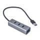 I-TEC i-tec Metal U3HUBMETAL403 hub di interfaccia USB 3.2 Gen 1 (3.1 Gen 1) Type-A 5000 Mbit/s Grigio - COMPONENTI | TecnoCARE.net Sabaudia, Latina, Terracina, San Felice Circeo e Pontinia