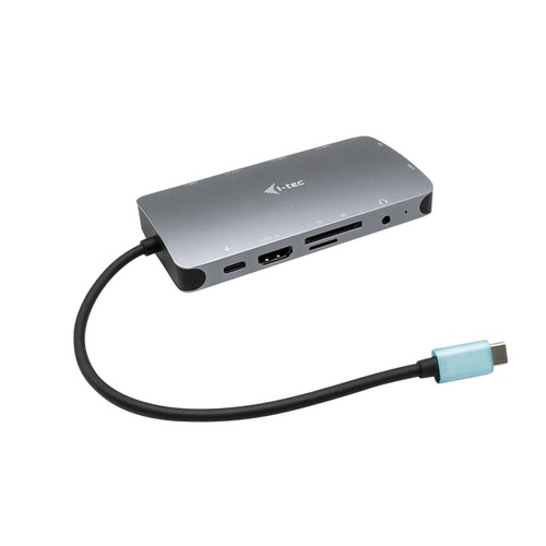 I-TEC I-TEC NANO DOCKING STATION USB-C HDMI-VGA CON PORTA LAN, POWER DELIVERY 100W, RIVESTIMENTO IN METALLO - DOCKING STATION | TecnoCARE.net Sabaudia, Latina, Terracina, San Felice Circeo e Pontinia