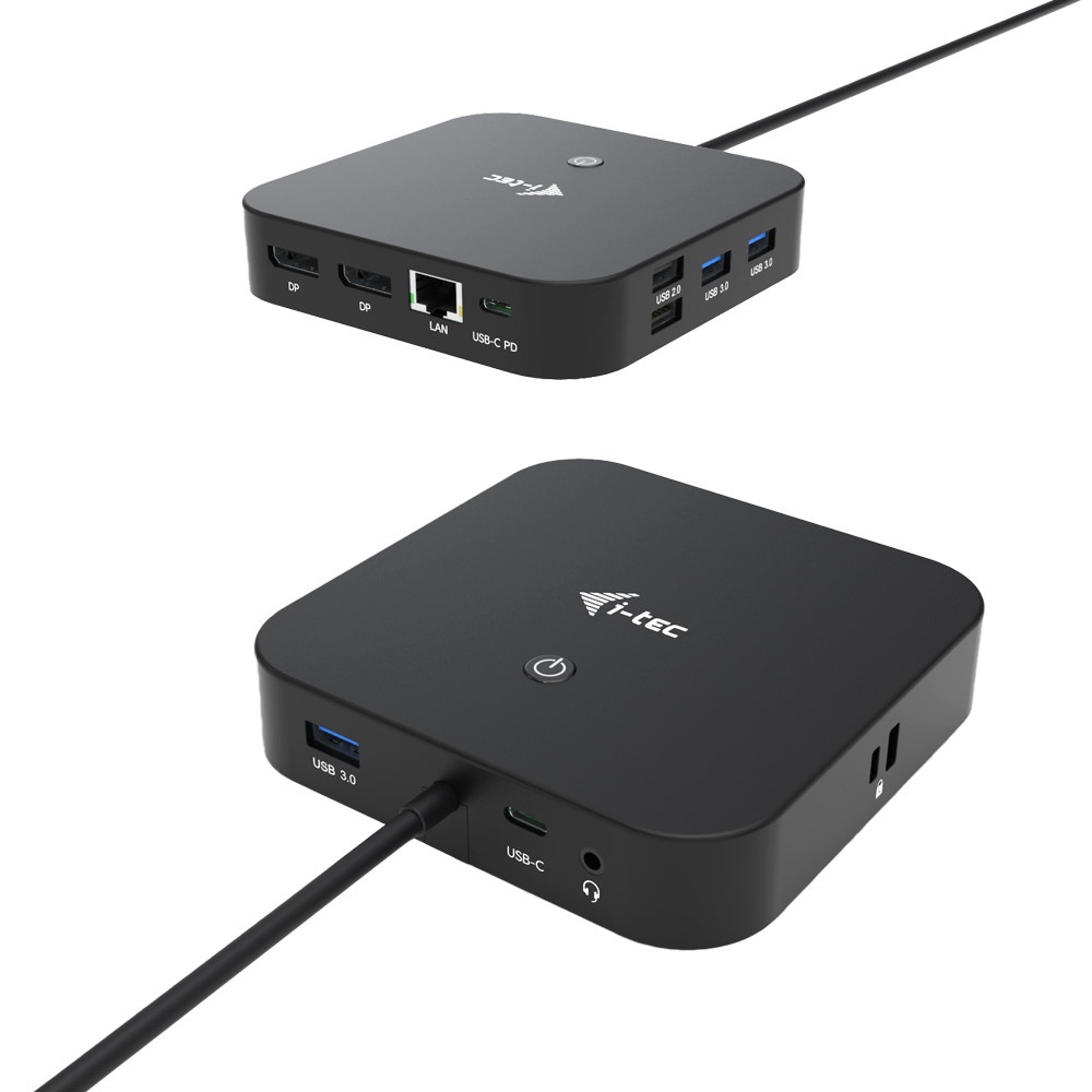 I-TEC I-TEC DOCKING STATION USB-C HDMI DUAL DP WITH POWER DELIVERY 100W - DOCKING STATION | TecnoCARE.net Sabaudia, Latina, Terracina, San Felice Circeo e Pontinia