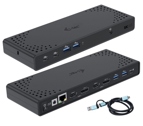 I-TEC I-TEC USB 3.0/USB-C/THUNDERBOLT 3 DUAL DISPLAY DOCKING STATION GEN2 E POWER DELIVERY 100W - DOCKING STATION | TecnoCARE.net Sabaudia, Latina, Terracina, San Felice Circeo e Pontinia