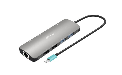 I-TEC I-TEC USB-C NADNO 2x DISPLAY DOCKING STATION E POWER DELIVERY 100 W, METAL - DOCKING STATION | TecnoCARE.net Sabaudia, Latina, Terracina, San Felice Circeo e Pontinia