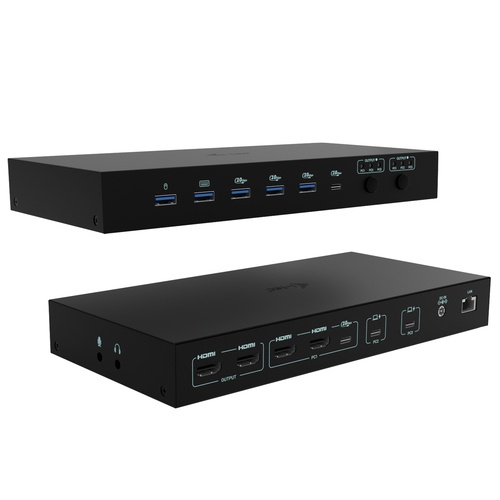 I-TEC I-TEC DOCKING STATION USB-C KVM PER 3 HOSTS, DUAL DISPLAY, POWER DELIVERY 1X 92W/2X 65W - DOCKING STATION | TecnoCARE.net Sabaudia, Latina, Terracina, San Felice Circeo e Pontinia