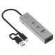 I-TEC I-TEC HUB RICARICA UNIVERSALE, METALLO, 2X USB-C, 2X USB-A PORT, PD 85W - HUB USB | TecnoCARE.net Sabaudia, Latina, Terracina, San Felice Circeo e Pontinia