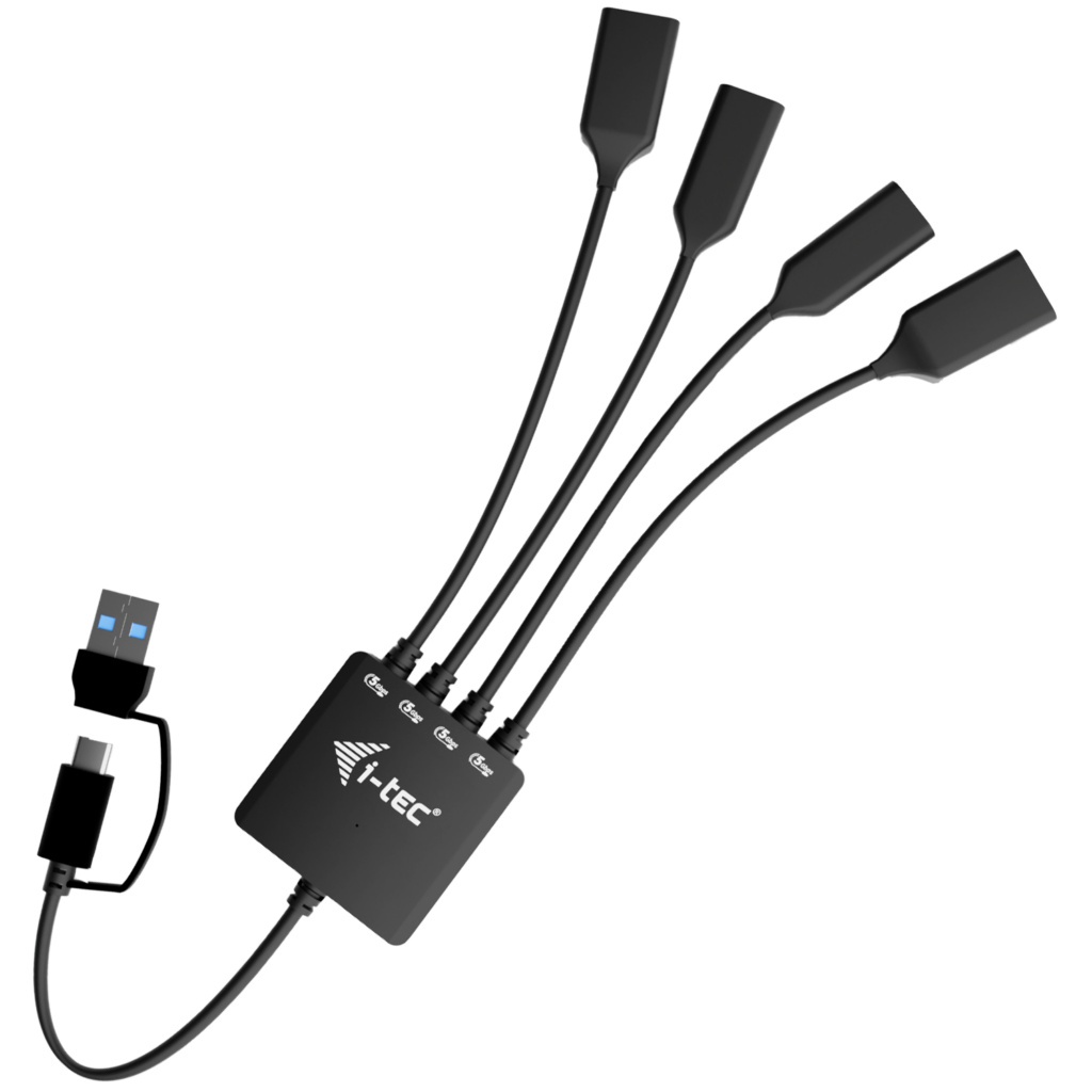 I-TEC I-TEC CAVO HUB USB-C/USB-A 4 PORTE 2X USB-C, 2X USB-A - DOCKING STATION | TecnoCARE.net Sabaudia, Latina, Terracina, San Felice Circeo e Pontinia