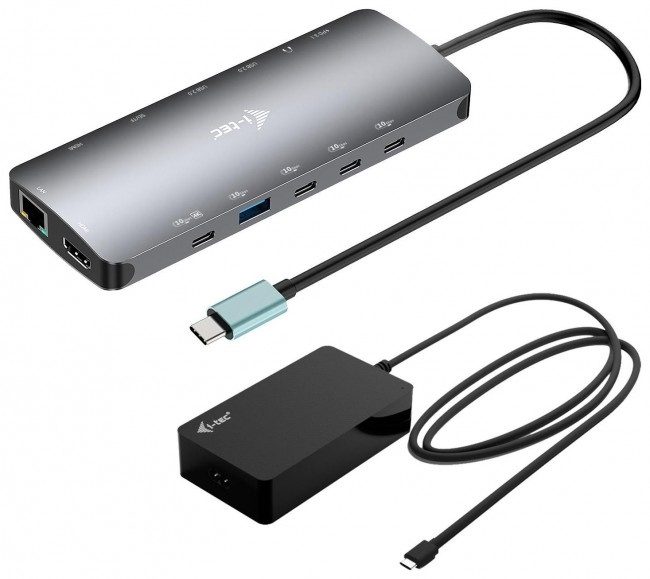 I-TEC I-TEC DOCKING STATION USB-C NANO 3X LCD 2X HDMI 1X USB-C VIDEO, PD 140W - DOCKING STATION | TecnoCARE.net Sabaudia, Latina, Terracina, San Felice Circeo e Pontinia