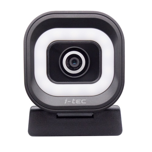 I-TEC I-TEC SOLOMON 700 STREAM 4K WEBCAM WITH RING  LIGHT - WEB CAM VIDEOCONFERENZA | TecnoCARE.net Sabaudia, Latina, Terracina, San Felice Circeo e Pontinia