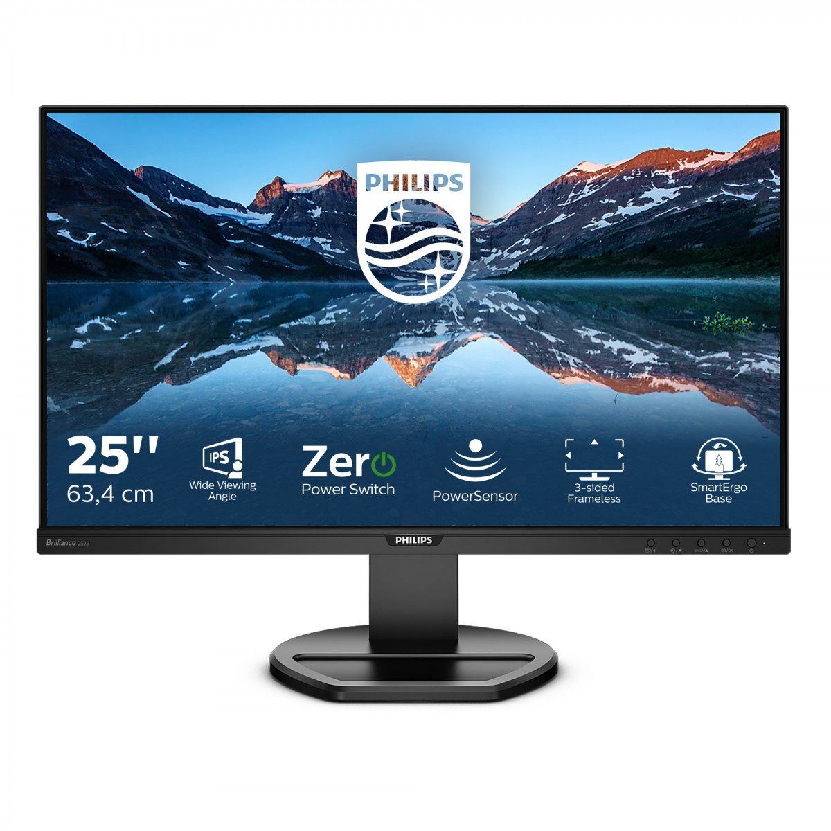 PHILIPS Philips B Line 252B9/00 Monitor PC 63,5 cm (25") 1920 x 1200 Pixel Full HD LED Nero - MONITOR E ACCESSORI | TecnoCARE.net Sabaudia, Latina, Terracina, San Felice Circeo e Pontinia