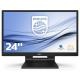 PHILIPS PHILIPS MONITOR TOUCH 23,8 LED IPS 16:9 FHD 5MS 250CDM, VGA/DVI/DP/HDMI, IP54, MULTIMEDIALE - MONITOR TOUCH | TecnoCARE.net Sabaudia, Latina, Terracina, San Felice Circeo e Pontinia
