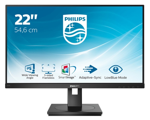 PHILIPS Philips S Line 222S1AE/00 Monitor PC 54,6 cm (21.5") 1920 x 1080 Pixel Full HD LCD Nero - MONITOR E ACCESSORI | TecnoCARE.net Sabaudia, Latina, Terracina, San Felice Circeo e Pontinia