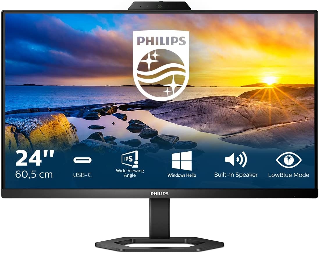 PHILIPS Philips Serie 5000 24E1N5300HE/00 Monitor PC 60,5 cm (23.8") 1920 x 1080 Pixel Full HD LCD Nero - MONITOR E ACCESSORI | TecnoCARE.net Sabaudia, Latina, Terracina, San Felice Circeo e Pontinia