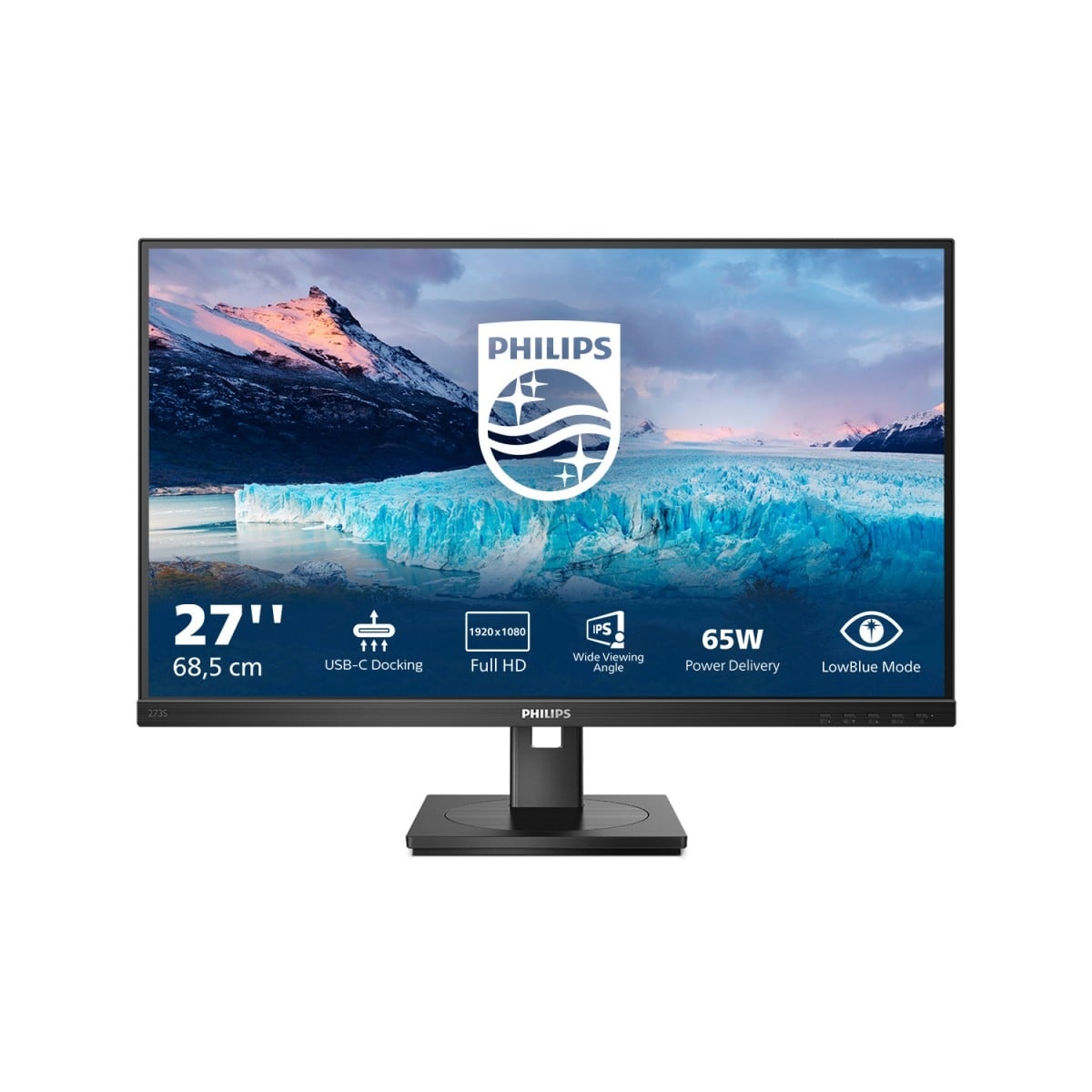 PHILIPS Philips S Line 273S1/00 Monitor PC 68,6 cm (27") 1920 x 1080 Pixel Full HD LCD Nero - MONITOR E ACCESSORI | TecnoCARE.net Sabaudia, Latina, Terracina, San Felice Circeo e Pontinia