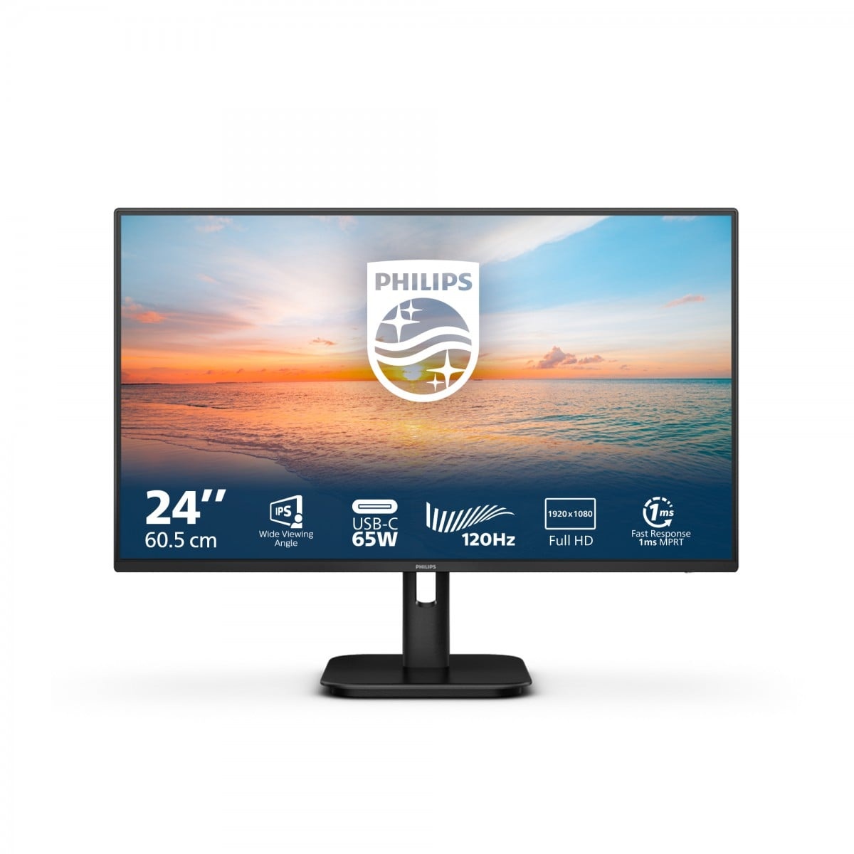 PHILIPS Philips Serie 1000 24E1N1300A/00 Monitor PC 60,5 cm (23.8") 1920 x 1080 Pixel Full HD LCD Nero - MONITOR E ACCESSORI | TecnoCARE.net Sabaudia, Latina, Terracina, San Felice Circeo e Pontinia