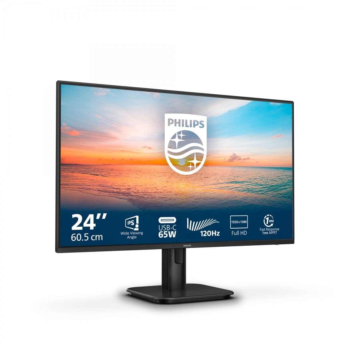 PHILIPS Philips Serie 1000 24E1N1300A/00 Monitor PC 60,5 cm (23.8") 1920 x 1080 Pixel Full HD LCD Nero - MONITOR E ACCESSORI | TecnoCARE.net Sabaudia, Latina, Terracina, San Felice Circeo e Pontinia