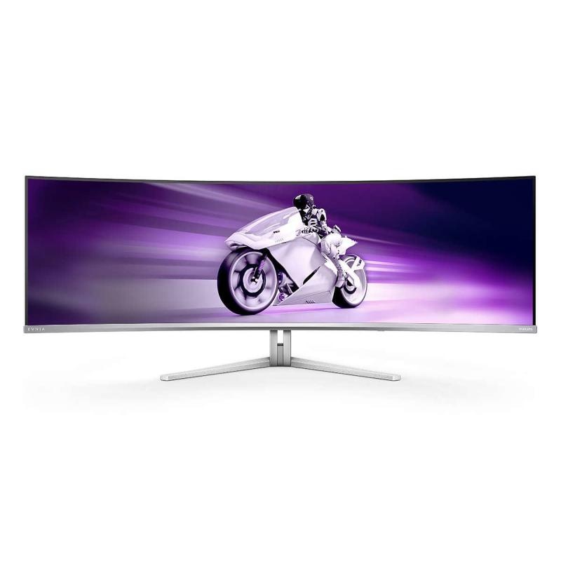 PHILIPS Philips Evnia 8000 49M2C8900L/00 Monitor PC 124,2 cm (48.9") 5120 x 1440 Pixel Dual QHD QD-OLED Bianco - MONITOR E ACCESSORI | TecnoCARE.net Sabaudia, Latina, Terracina, San Felice Circeo e Pontinia