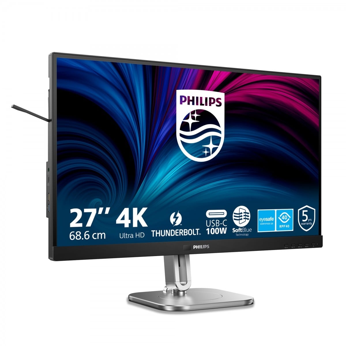 PHILIPS Philips Serie 6000 27B2U6903/00 Monitor PC 68,6 cm (27") 3840 x 2160 Pixel 4K Ultra HD LED Antracite - MONITOR E ACCESSORI | TecnoCARE.net Sabaudia, Latina, Terracina, San Felice Circeo e Pontinia