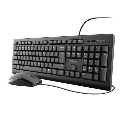 TRUST TRUST BUNDLE PRIMO TASTIERA + MOUSE IT - TASTIERE | TecnoCARE.net Sabaudia, Latina, Terracina, San Felice Circeo e Pontinia