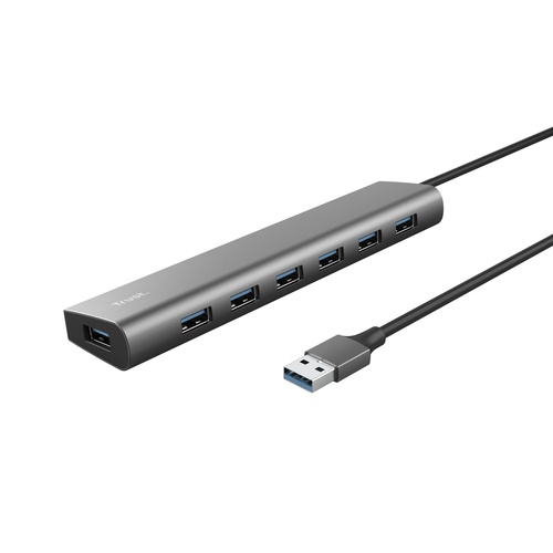 TRUST TRUST HUB HALYX 7 PORT USB - HUB USB | TecnoCARE.net Sabaudia, Latina, Terracina, San Felice Circeo e Pontinia