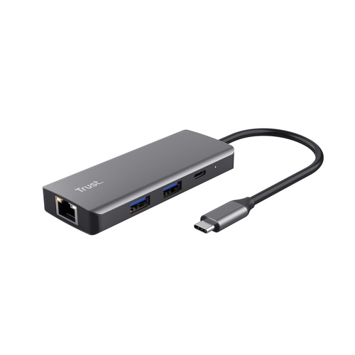 TRUST TRUST ADATTATORE DALYX 6-IN-1 MULTIPORTE - DOCKING STATION | TecnoCARE.net Sabaudia, Latina, Terracina, San Felice Circeo e Pontinia