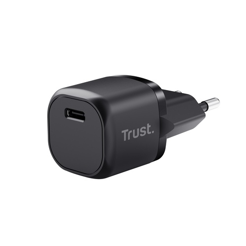 TRUST TRUST CARICABATTERIA MAXO 20W USB-C NERO - CARICABATTERIE | TecnoCARE.net Sabaudia, Latina, Terracina, San Felice Circeo e Pontinia